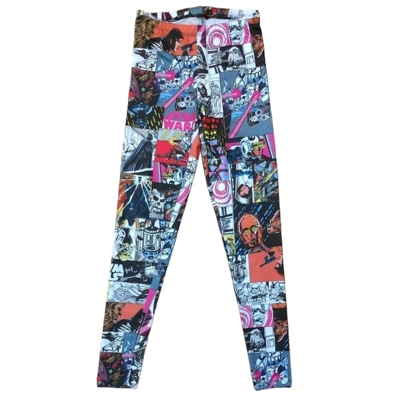 Star Wars Retro Comic Book Style Leggings - Picture 1 of 7
